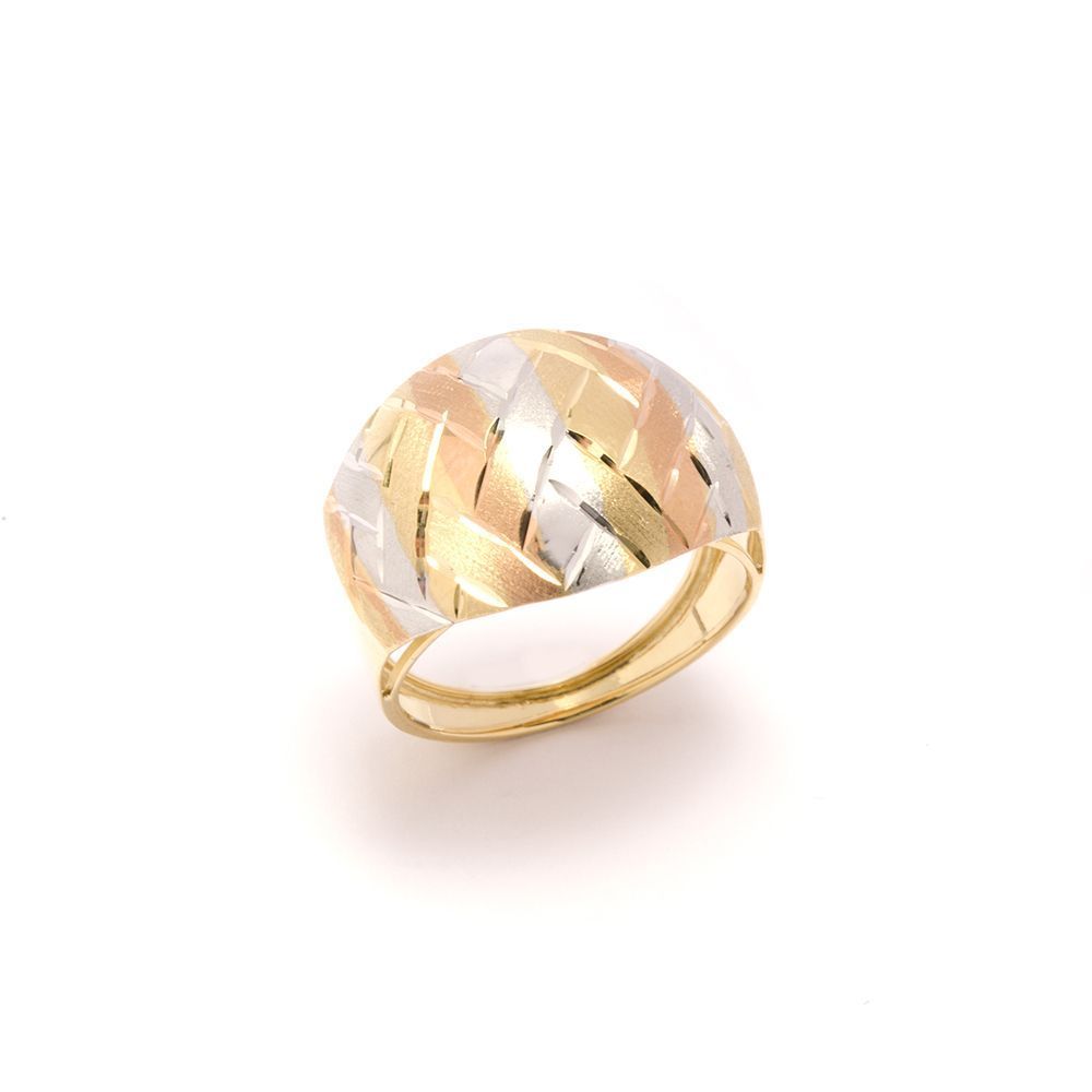 Anel Xadrez em Ouro 18 Kilates - 23119